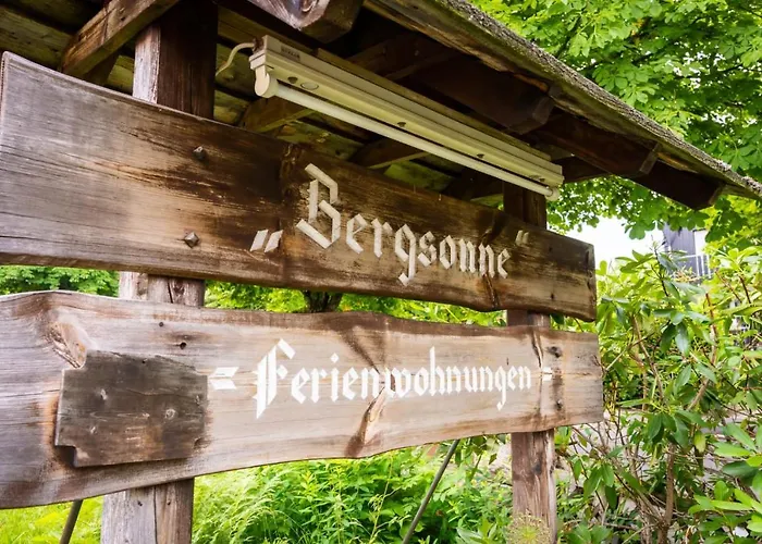 Апартаменты Haus Bergsonne *